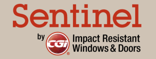 Sentinel Aluminum Hurricane Impact Sliding Glass Door Series 150